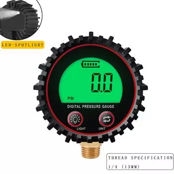 Цифровой манометр газа Aideepen Gas Pressure Gauge