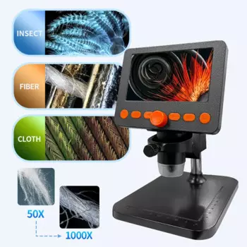Цифровой микроскоп Jingleszcn 4,3 дюйма 1000X