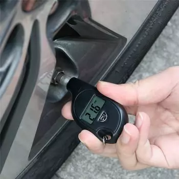 Цифровой мини-датчик давления в шинах с ЖК-дисплеем, TPMS инструменты, прибор для проверки давления в шинах автомобиля, велосипеда, адаптер для проверки давления в шинах