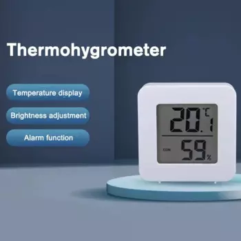 Цифровой мини-термометр с ЖК-дисплеем, комнатный Измеритель температуры и влажности, гигрометр, комнатный