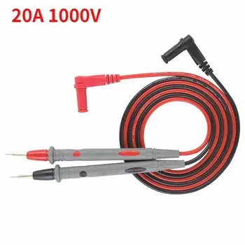 Цифровой мультиметр 10A/20A с зондом из силикона