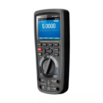 Цифровой осциллограф DECCA DC-DT-9989 Professional True RMS, портативный мультиметр с цветным ЖК-дисплеем TFT