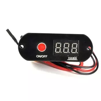 Цифровой переключатель Rccskj 2in1 15A UBEC 6-13 В 65 мм*27 мм*35 мм 2109 #