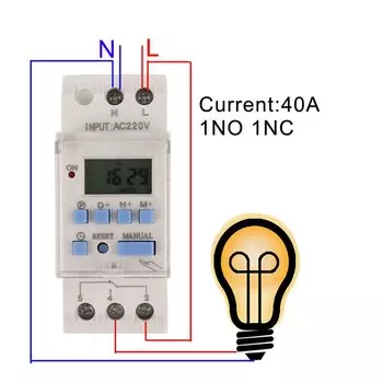 Цифровой программируемый таймер DIANQI