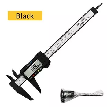 Цифровой штангенциркуль Danle 150 мм из углеродного волокна