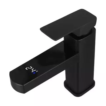 Цифровой смеситель для ванной комнаты, интеллектуальный смеситель, дисплей температуры в реальном времени, умный дисплей температуры, экран с сенсорной поддержкой