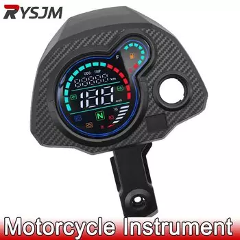 Цифровой Спидометр Мотоцикла, Тахометр, Одометр, Вольтметр, Датчик Уровня Масла, ЖК-дисплей Для Honda Navi 110