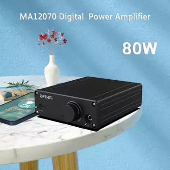 Цифровой стерео усилитель мощности Infineon MA12070, 2-канальный Hi-Fi усилитель мощности для акустической системы, 80 Вт