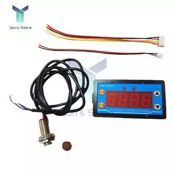 Цифровой тахометр Aideepen Mini Digital Tachometer Counter