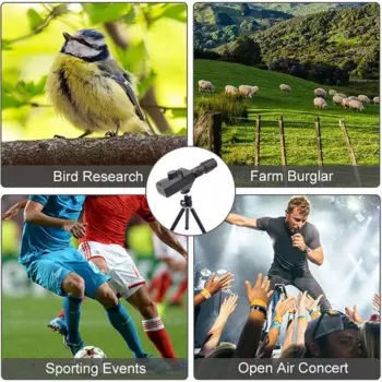 Цифровой телескоп Wi-Fi, объектив с большой диафрагмой 70X, 2 МП, фото-видео, мобильный монокуляр с детективным позиционированием