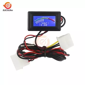 Цифровой термометр Aideepen DC 4-25V