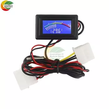 Цифровой термометр NTC 10K, металлический зонд, металлический зонд, датчик температуры C/F USB, тестер температуры, Аква-термометр с ЖК-дисплеем