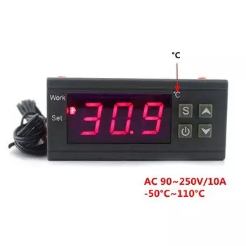 Цифровой термостат KETOTEK KT1210W для инкубатора