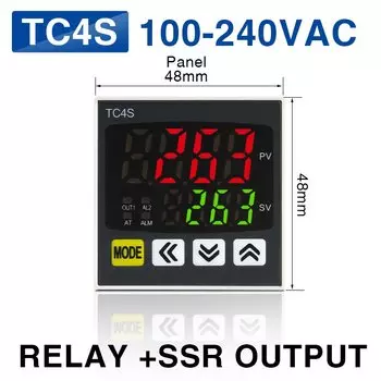 Цифровой термостат SSR 110/220В