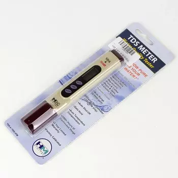 Цифровой тестер качества воды TDS, устройство для измерения качества питьевой воды 0-9990ppm, монитор анализатора температуры, TDS, для бассейнов