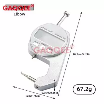 Цифровой толщиномер Gaqqee 0-10/20 мм