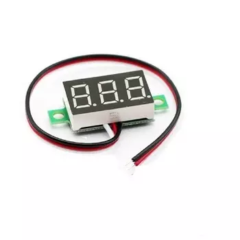 Цифровой Вольтметр 0,36 дюйма, красная, зеленая, синяя стандартная модель, стандартный вольтметр, тестер напряжения, Измеритель Панели