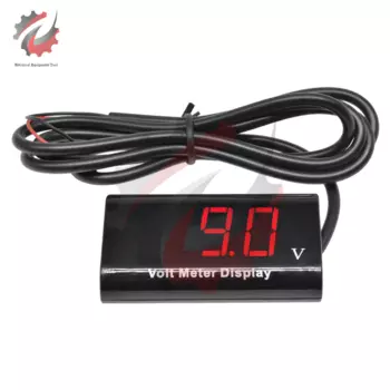 Цифровой вольтметр Aideepen 0,56", 8-18 В, водонепроницаемый
