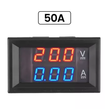 Цифровой вольтметр амперметр Aideepen 4.5-30В 30/50А