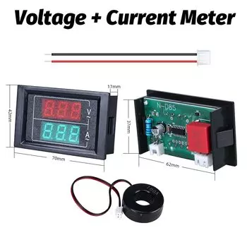 Цифровой вольтметр-амперметр YQWL 0,56 дюйма
