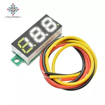 Цифровой вольтметр diymore 0-100В