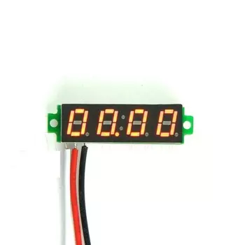 Цифровой вольтметр DykbRadio 0,28", 4 бита, 500В