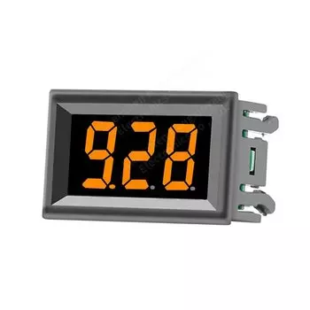 Цифровой вольтметр HXY 3.5-30V красный/синий/зеленый 12V 24V
