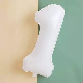 Цифры-шары DAWN желтые белые 40 дюймов