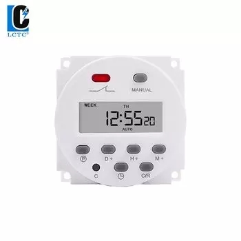 Циклический таймер LCTC CN101A 220V 12V