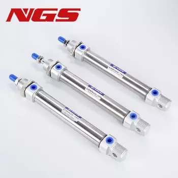 Цилиндр C85N SMC типа C85N10/12/16/20/25/32/40-10/20/30/40/45/50/60/75/80/100/125/300 Мини Пневматический цилиндр двойного действия