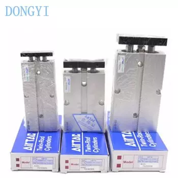 Цилиндр с двойным стержнем TN TN20 TN20X10S/20S/30S/40S/50S/60S/70S/75S/80S/100S/125S/150S/175S/200S