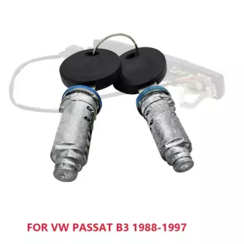 Цилиндр замка с ключом для VW PASSAT, ремонтный комплект ручки передней двери 357837205 A 357837205 AS 357837206 A 357837206 AS Резиновая накладка