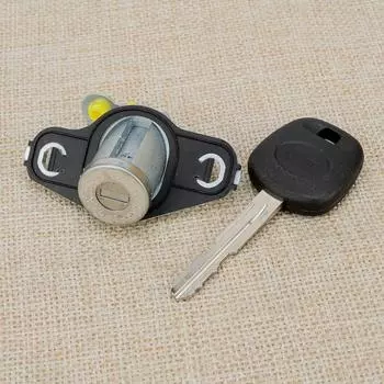 Цилиндр замка задней двери багажника автомобиля с одним ключом подходит для Toyota Corolla EX