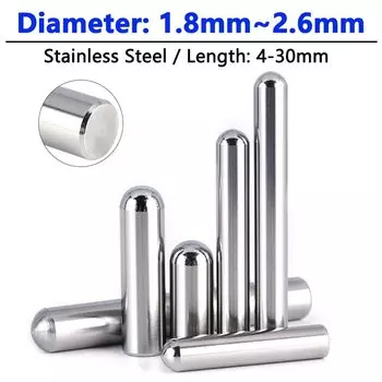 GooBetter Шпильки из нержавеющей стали диаметром 1.8-2.6 мм