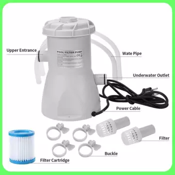 Циркулирующее устройство для бассейна, электрический насос для фильтрации выше земли, многоразовое устройство для фильтрации бассейна
