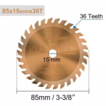 Циркулярная пила XCAN, диски 85 мм, 24T/30T/36T