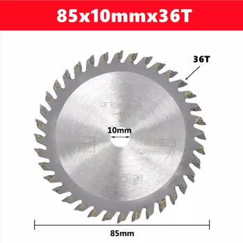 Циркулярное полотно JWXZ 85x10/15 мм 24T 30T 36T