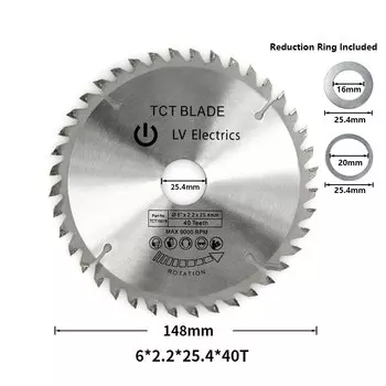 Циркулярные диски из карбида вольфрама xcan 4", 6", 7", 8"