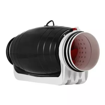 Циркулярный воздуховод с низким уровнем шума для выхлопной трубы, вытяжной вентилятор с большим объемом воздуха