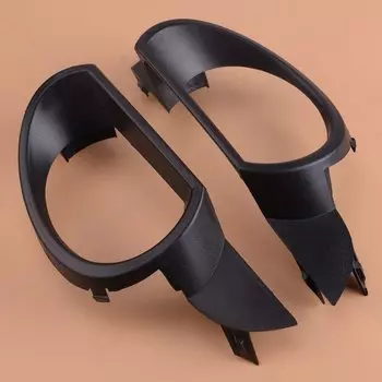 CITALL 1 пара автомобильный передний бампер противотуманный светильник лампа решетка крышка отделка 4L0807489 4L0807490 Подходит для Audi Q7 Предварительно Подтяжка лица 2007 2008 2009