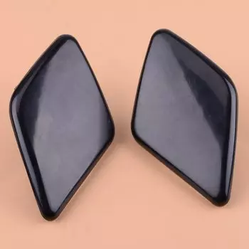 CITALL 1 пара черный бампер передний крышка омывателя фар Кепки отделка Подходит для VOLVO XC90 2007 2008 2009 2010 2011 2012 2013 2014