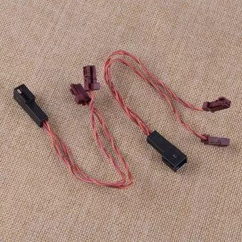 CITALL 2 шт. пластиковый адаптер для динамика, кабель Y-разветвитель, твитер, подходит для Mercedes-Benz C-Class W205 X253 GLC