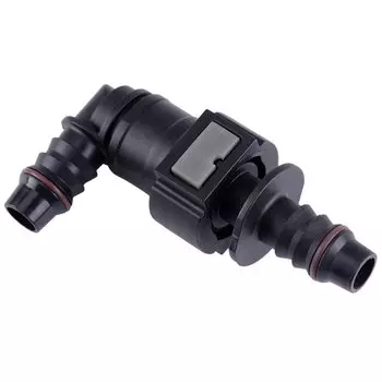 CITALL новый мужской 11,8 мм SAE & Female 3/8 "10 мм локоть быстроразъемный соединитель для нейлоновой топливной линии резиновый шланг муфта