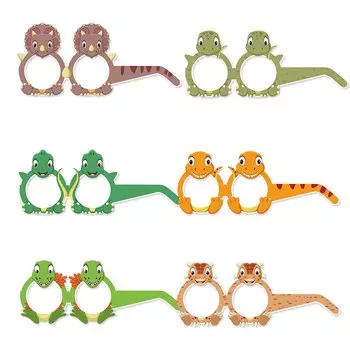 Циуан очки-динозавры для детского праздника