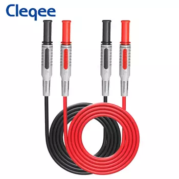 CLEQEE Cleqee P1032 2 шт. тестовые провода 4 мм