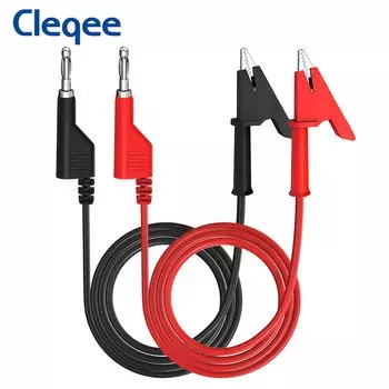 CLEQEE Cleqee P1037 Тестовые провода с банановым штекером 2/5 шт