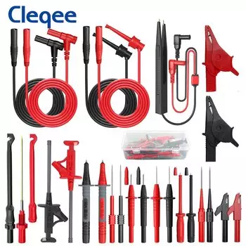 CLEQEE Cleqee P1925 Комплект тестовых проводов для мультиметра 23 шт.