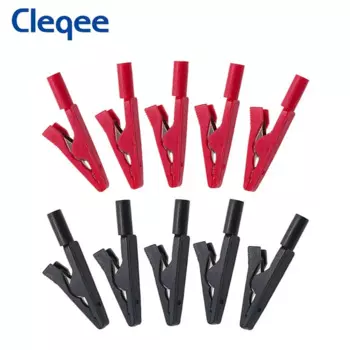 CLEQEE Cleqee P2009 изолированные зажимы крокодил 2 мм