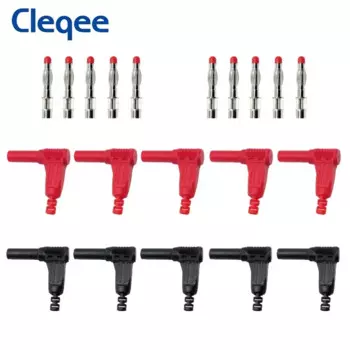 CLEQEE Cleqee P3014 разъемы бананы 4 мм 10 шт.