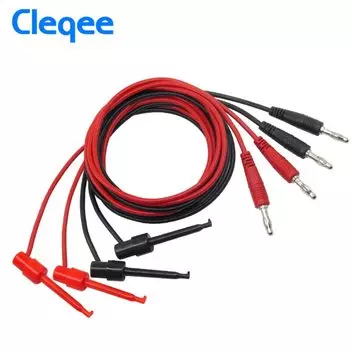 CLEQEE P1039 Тестовые провода с крокодилами